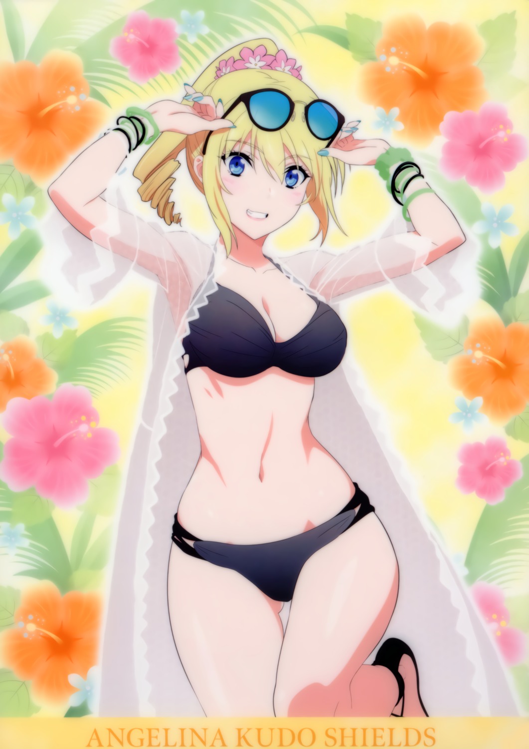 Angelina Kudou Shields Bikini Cleavage Mahouka Koukou No Rettousei